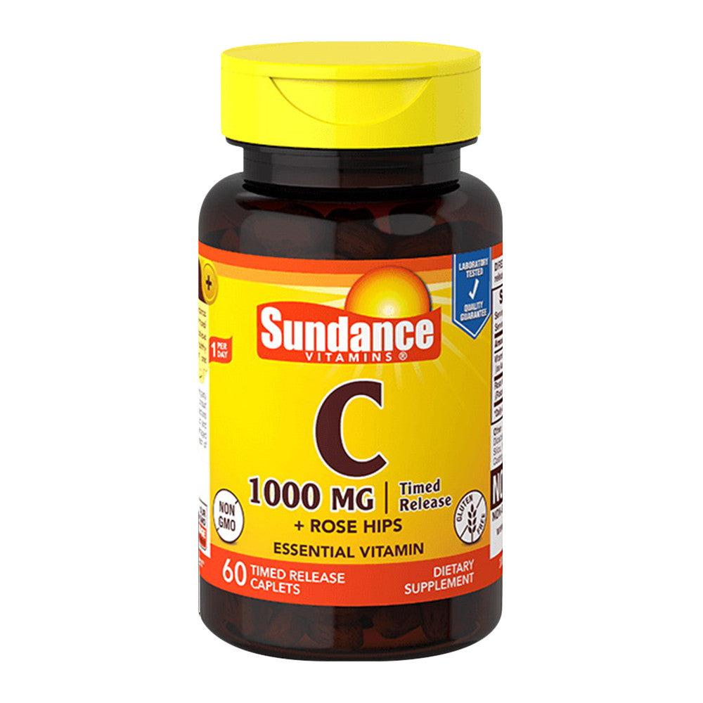 Sundance Vitamin C 1000 mg Coated Caplets, 60 Ea
